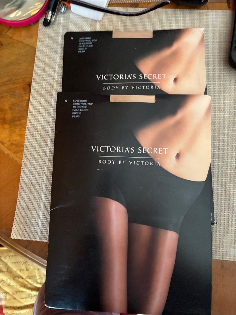 Victoria's Secret Black Nude Sheer Hosiery (2 Pack)